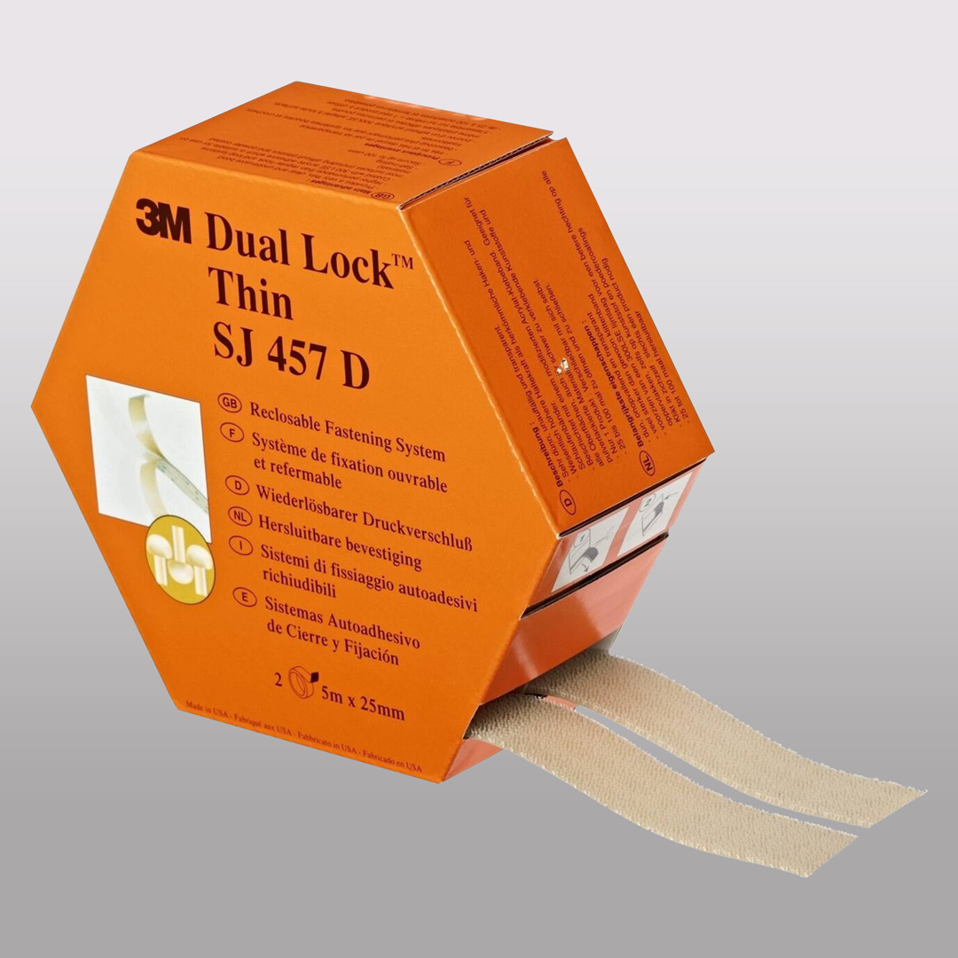 Druckverschluss 3M™ Dual Lock™ SJ457D flach