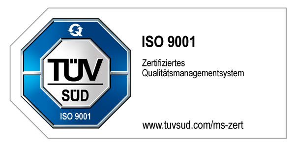 TÜV SÜD – ISO 9001