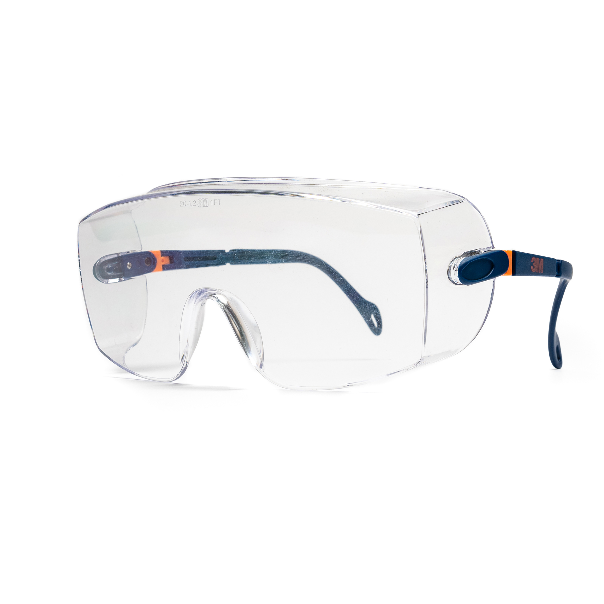 Schutzbrille 3M™ 2800 Überbrille transparent